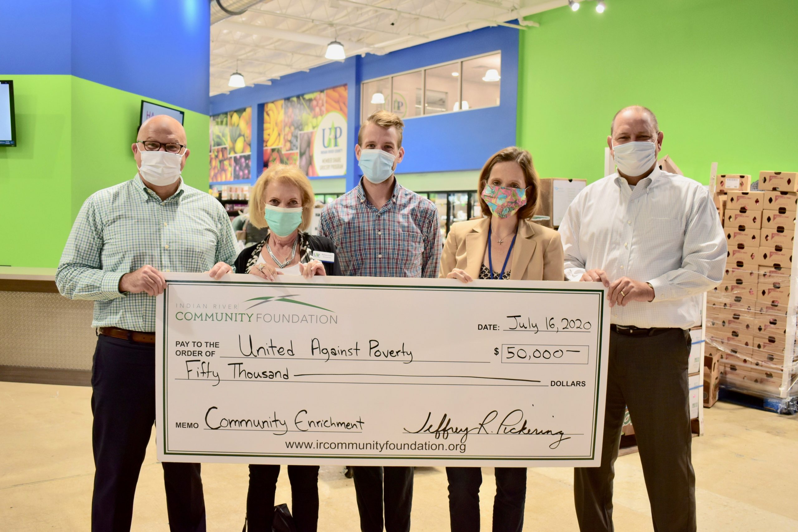 Community Foundation Awards $50,000 to United Against Poverty