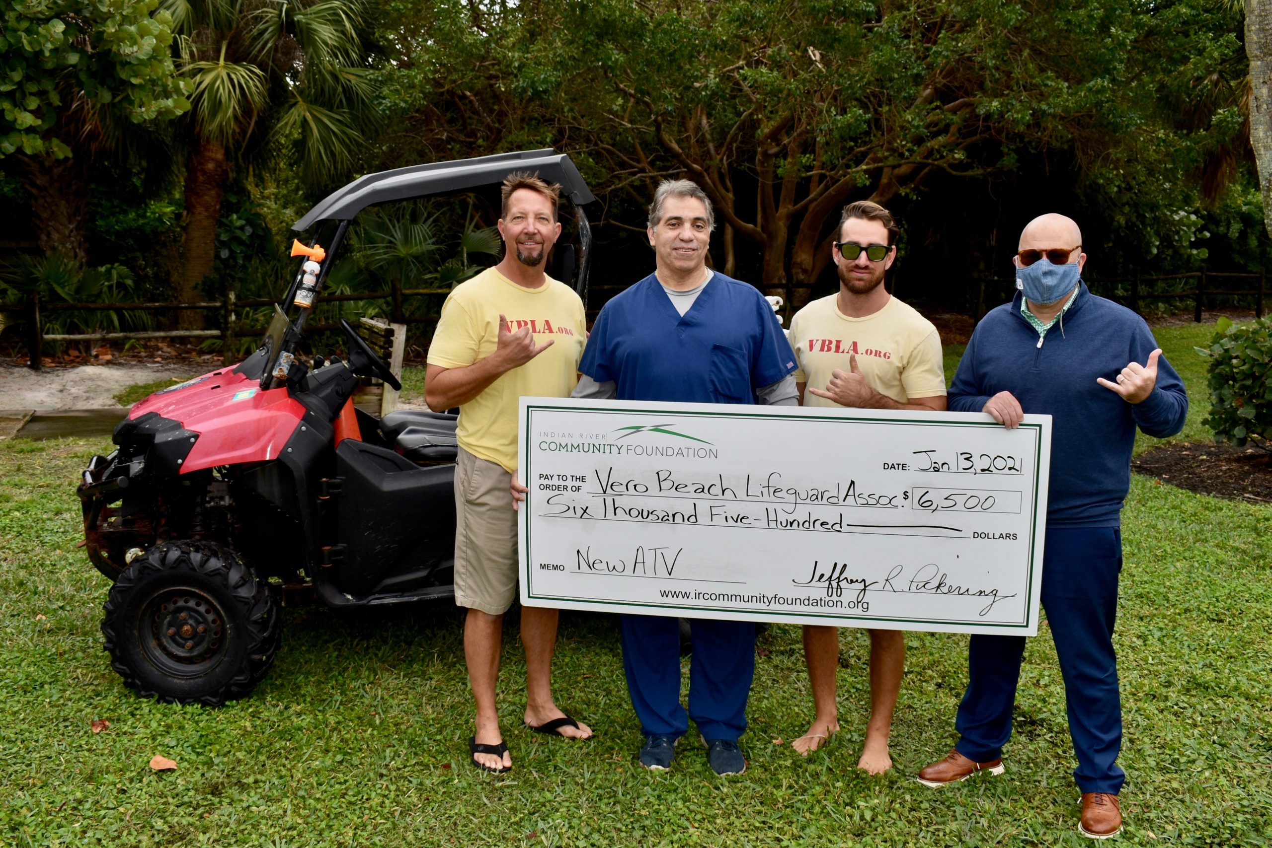 Community Foundation Grants $6,500 to Vero Beach Lifeguard Association