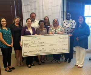 Check Presentation to SafeSpace from Indian River Community Foundation.