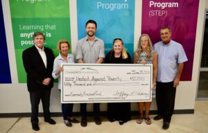 Check Presentation to United Against Poverty from Indian River Community Foundation.